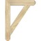 Ekena Millwork Traditional Craftsman Rough Sawn Bracket, Douglas Fir, 4"W x 24"D x 32"H BKT04X24X32TRA04RDF - alternate 2
